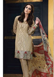 COFFEE MARIA B READY MADE LAWN SALWAR KAMEEZ - Asian Party Wear