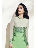 Elegant Royal Green Dress Indian Party Suit - Asian Party Wear