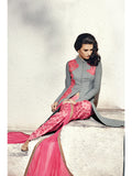 Lilac Grey Party Dress Bridal Salwar Kameez - Asian Party Wear