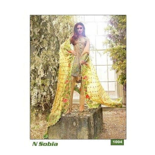 Green Ready to Wear Suit Pakistani Salwar Suit - Asian Party Wear