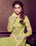 Green Punjabi Suit Indian Designer Salwar Kameez - Asian Party Wear