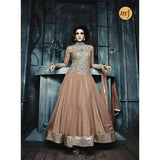 Beige Stunning Hariette Anarkali Salwar Suit 56007 - Asian Party Wear