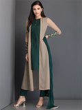 AC-30 NEW CAPE STYLE READY MADE DRESS - Asian Party Wear