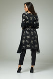 BLACK INDIAN BOLLYWOOD FLORAL PRINTED SALWAR KAMEEZ - Asian Party Wear