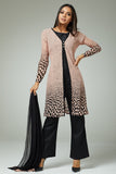 PINK AND BLACK JACKET STYLE INDIAN DESIGNER PARTY WEAR SUIT - Asian Party Wear