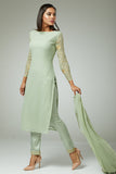 Mint Green New  Eid al-Fitr Readymade Salwar Suit - Asian Party Wear