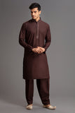 Brown Kurta Pakistani Boys Men's Eid Suit - Asian Party Wear