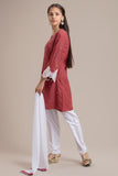 ROSE PINK INDIAN GIRLS PARTY WEAR READYMADE SALWAR KAMEEZ - Asian Party Wear