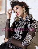 Z-12004 BLACK ZOYA EID AND WEDDING WEAR DRESS - Asian Party Wear