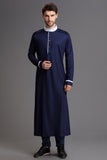 BLUE MENS EID-AL-FITR JUBBA - Asian Party Wear