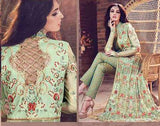 18006 SEA GREEN ZOYA EMERAID WEDDING WEAR LEHENGA - Asian Party Wear