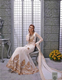 White Zoya Elite Designer Dress - Asian Couture Uk - Asian Party Wear