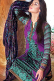 VL-25 PURPLE SILK VELVET GUL AHMAD SALWAR KAMEEZ SUIT [ Replica ] - Asian Party Wear