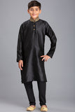 Black Indian Boys Kurta Pajama Kids Ethnic Wear - Asian Party Wear