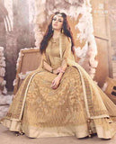 18002 LIGHT BROWN ZOYA EMERAID WEDDING WEAR LEHENGA - Asian Party Wear