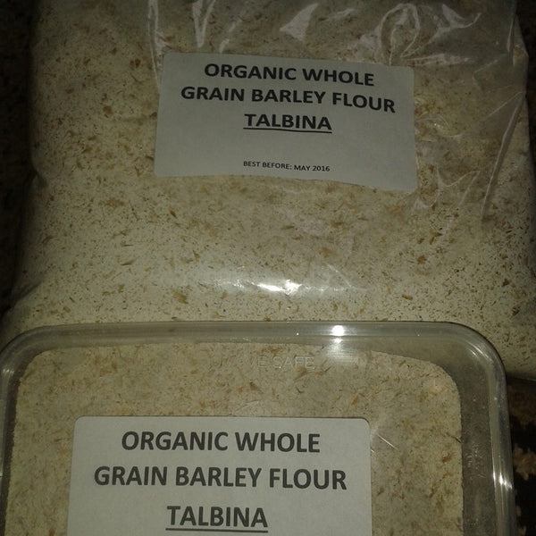 Freshly stone milled organic whole grain barley flour - Asian Party Wear