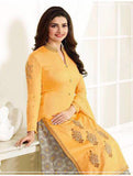 5734 YELLOW KASEESH PRACHI GALAXY DESIGNER ANARKALI DRESS - Asian Party Wear