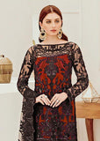 Elegant Red & Black Pakistani Designer Readymade Suits - Asian Party Wear