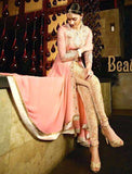 9103 PEACH AAFREEN ADAA VOL 2 DESIGNER PANT STYLE SUIT - Asian Party Wear