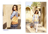 2022 ZARKASH-3 PRINTED E SEMI LAWN COTTON SALWAR KAMEEZ SUIT (READYMADE SUIT) - Asian Party Wear