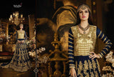 S42 BLUE BLOSSOM SYBELLA DESIGNER LEHENGA DRESS - Asian Party Wear