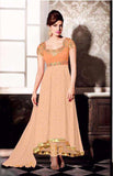 ZHR5123-B ORANGE HEROINE PRIYANKA CHOPRA STYLISH DRESS - Asian Party Wear