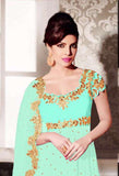 HR5123-C LIMPET SHELL HEROINE PRIYANKA CHOPRA STYLISH DRESS - Asian Party Wear