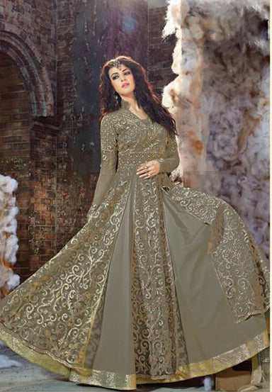 Z18001-C GREEN ZOYA EMERALD WEDDING DRESS - Asian Party Wear