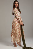 Beige Printed Stylish Indian kurti Suit - Asian Party Wear