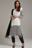 Black and White Indian Pakistani Readymade Salwar Kameez - Asian Party Wear