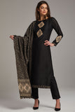 Black Indian Designer Evening Wear Salwar Suit - Asian Party Wear