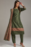 Pista Green Straight Cut Readymade Salwar kameez - Asian Party Wear