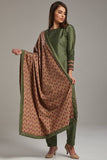 Pista Green Straight Cut Readymade Salwar kameez - Asian Party Wear