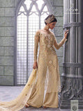 Beige Zoya Elite Designer Dress - Asian Couture - Asian Party Wear