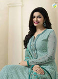 4475 TURQUOISE KASEESH PRACHI DESAI STRAIGHT SALWAR KAMEEZ SUIT - Asian Party Wear