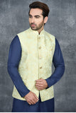 Pista Indian Ethnic Men's Waistcoat - Asian Party Wear