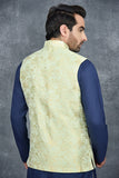 Pista Indian Ethnic Men's Waistcoat - Asian Party Wear