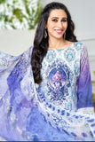 P7003 SERENITY BLUE KARISHMA KAPOOR PASHMINA DESIGNER SUIT - Asian Party Wear