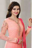 K4297 PINK KASEESH PRACHI-22 STRAIGHT SALWAR KAMEEZ SUIT - Asian Party Wear