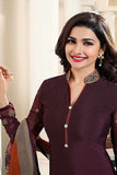 Plum Kaseesh Designer Suit - Asian Party Wear