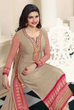 4565 BEIGE KASEE ROYAL PARTY WEAR SUIT - Asian Party Wear