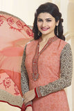 4569 ORANGE KASEESH PARTY WEAR SUIT - Asian Party Wear