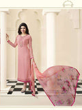 4471 PINK KASEESH PRACHI DESAI STRAIGHT SALWAR KAMEEZ SUIT - Asian Party Wear