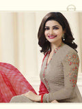 4478 BEIGE KASEESH PRACHI DESAI STRAIGHT SALWAR KAMEEZ SUIT - Asian Party Wear