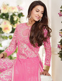 MS150B ROSE QUARTZ PINK COLOUR MAISHA MASKEEN GAUHAR KHAN SALWAR KAMEEZ SUIT - Asian Party Wear