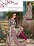 2007 PLUM PASHMINA SARANG SALWAR KAMEEZ WITH PRINTED SHAWL - Asian Party Wear