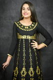 Black Indian Suit Ethnic Girls Salwar Kameez - Asian Party Wear