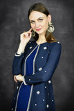 Blue Depths Jacket style Suit - Asian Party Wear