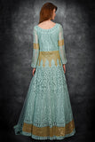 Biscay Green Wedding Anarkali Readymade Suit - Asian Party Wear