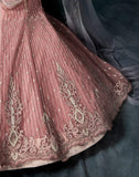 ASH ROSE ZOYA INDIAN BRIDAL WEDDING DRESS - Asian Party Wear